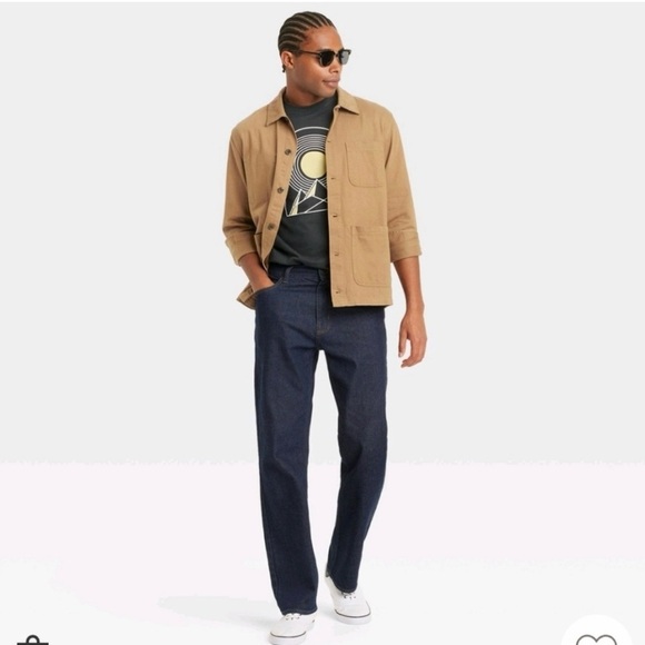 Goodfellow & Company Quilted Knit Shacket Men's Tan Size Medium🔥🔥 - Picture 4 of 11